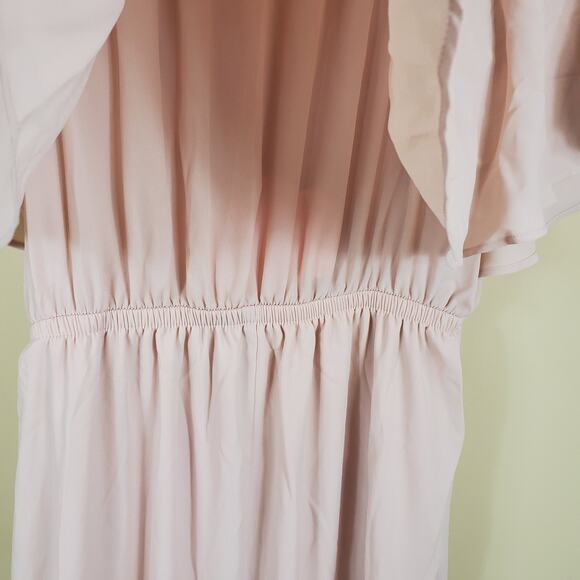 Show Me Your Mumu Hacienda Maxi Dress in Dusty Blush Women's Size L - Picture 9 of 11
